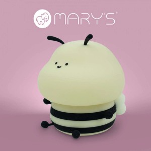 Mary's Lampka nocna LED PSZCZOŁA 3W 3000K+RGB