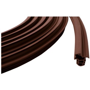 Brązowa uszczelka do drzwi t.b.t. do akcesoriów drzwiowych w OBI.