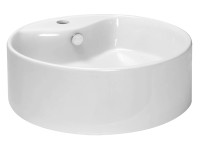 Kerra Umywalka KR-138 nablatowa ceramiczna biała