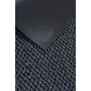 Szara wycieraczka t.b.t. z antypoślizgowym spodem. Idealna do stref wejściowych.