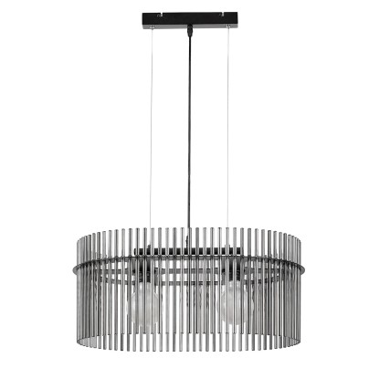 Rabalux Lampa wisząca Inesa 2x40W E27 czarna