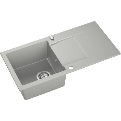 Zlewozmywak Cascada 4 1-kom. szary 86x43 cm