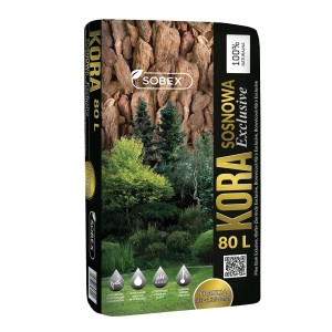 Kora ogrodowa sosnowa frakcja 5-12 cm - 80 l