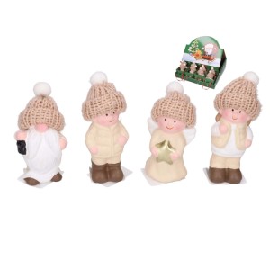 Figurka DZIECKO ceramika 8,5 cm mix wzorów