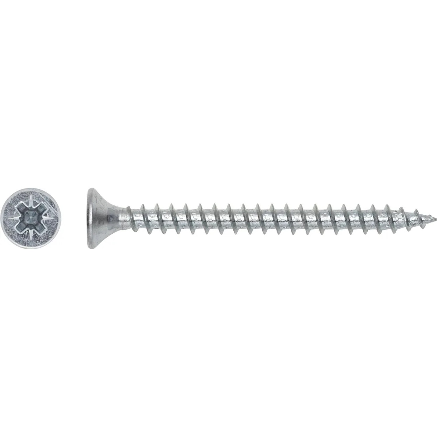 LUX-TOOLS Wkręt uniwersalny z łbem stożkowym płaskim TX 5 mm x 20 mm ocynk 20 sz