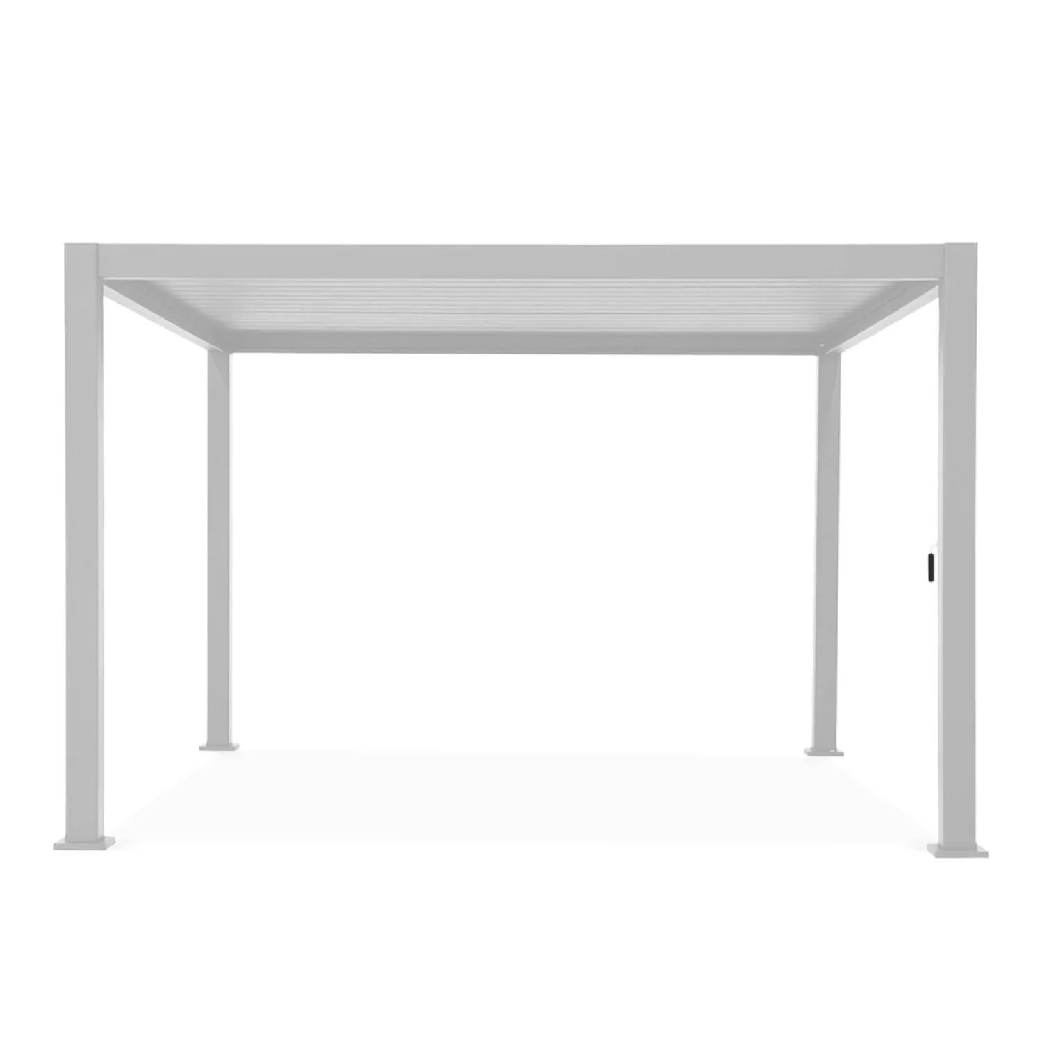 GUTROOF Pergola wolnostojąca Premium White - 3,0 x 4,0 m