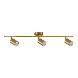 Goldlux Lampa ścienno-sufitowa GOLDI 3xGU10 max. 10W LED złota