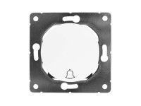 Electromalt Łącznik Oval dzwonek biały