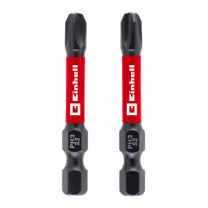 Zestaw bitów udarowych Einhell, 2-częściowy, PH3, 50 mm. Bity do wkrętaka wykonane z wytrzymałej stali.