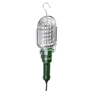 DPM Lampka robocza LED z hakiem 4,3W 230V 7000K 500lm zielona
