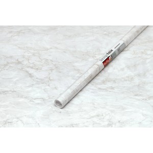 Rolka folii samoprzylepnej z efektem marmuru, idealna do mebli i powierzchni.