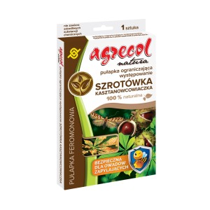 Pułapka feromonowa na szrotówka kasztanowcowiaczka Agrecol, 1 sztuka. Naturalna ochrona roślin.