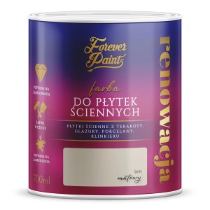 Puszka farby do glazury t.b.t., odcień len matowy, odpowiednia do terakoty, glazury, porcelany i klinkieru.