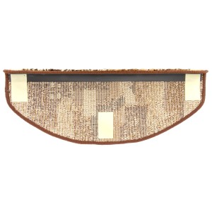 t.b.t. nakładka na schody brązowa we wzory, widok szczegółowy.