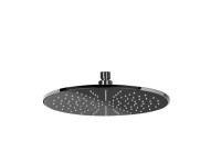 Roca Glowica prysznicowa black Mosiężna