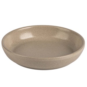 Beżowa podstawka t.b.t. pod doniczki i rośliny.