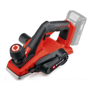 Einhell Power X-Change TE-PL 18/82 Li Solo strug akumulatorowy, czerwony strug ręczny do obróbki drewna (bez akumulatora)