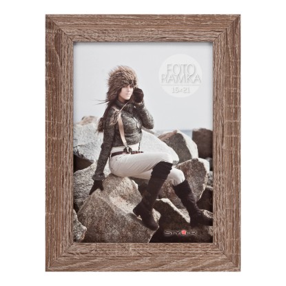Ramka NARVIK AC sonoma ciemna 15 cm x 21 cm