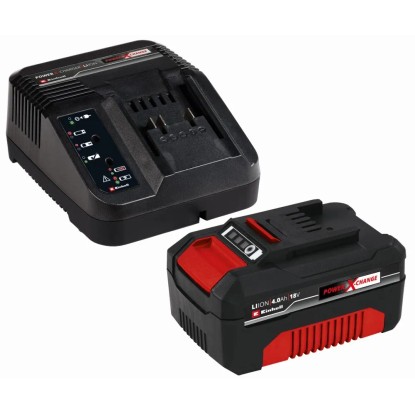 Einhell Zestaw startowy - akumulator 18V 4,0 Ah i ładowarka