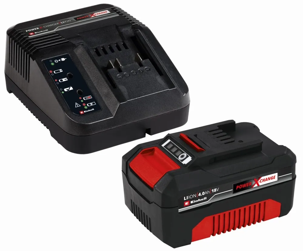 Einhell Zestaw startowy - akumulator 18V 4,0 Ah i ładowarka