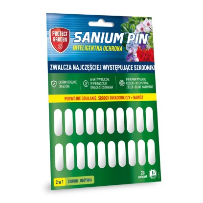 Sanium pin Pałeczki owadobójcze 20 szt x 2 g.