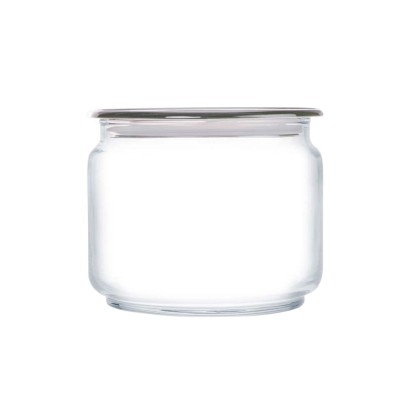 Słoik 0,5 l PLANO szary