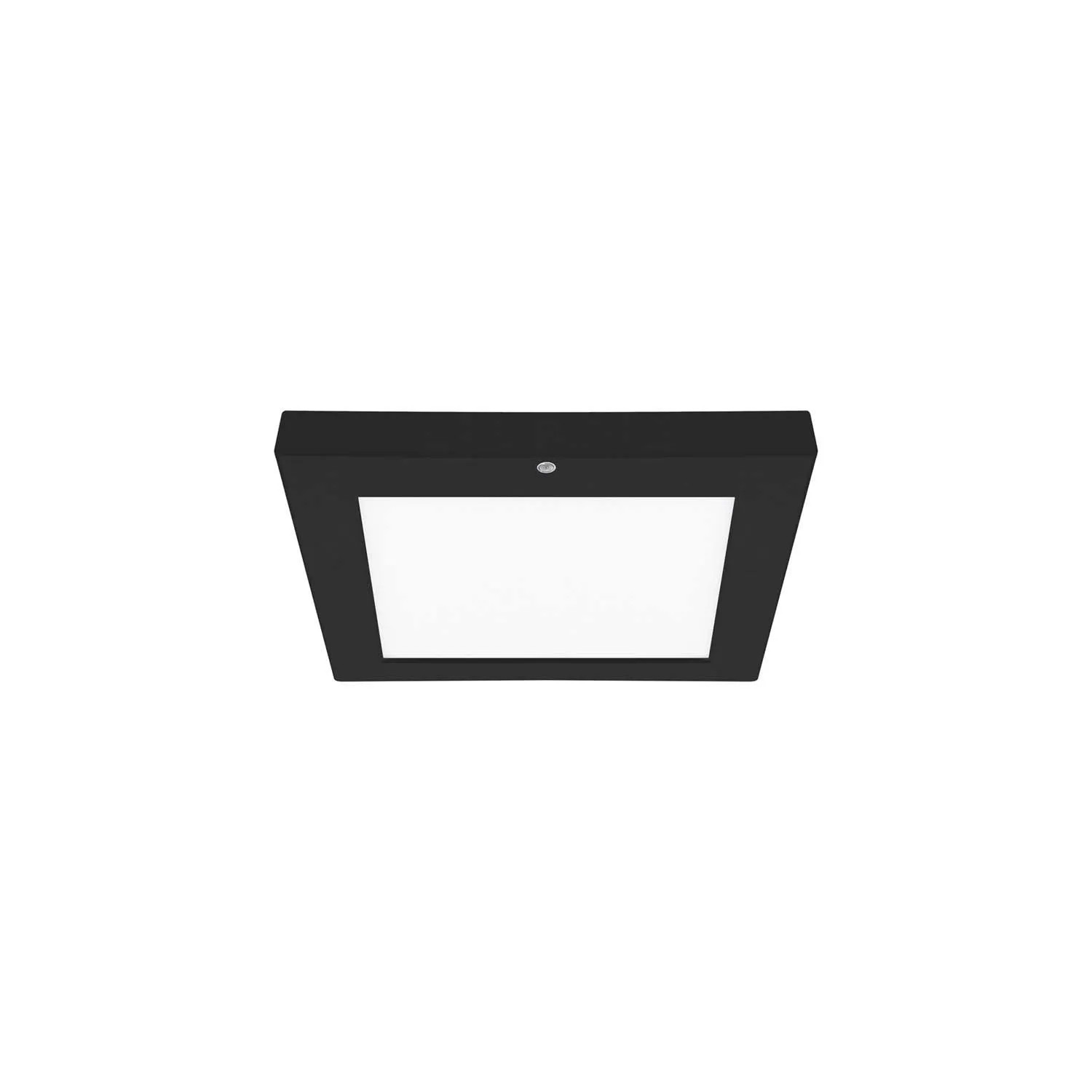 Struhm Lampa sufitowa z czuj. ruchu OLGIERD LED D BL MVS 12W CCT 760lm czarna