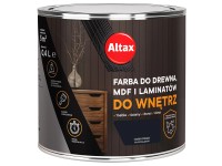 Farba do drewna ALTAX do wnętrz czarny 400 ml