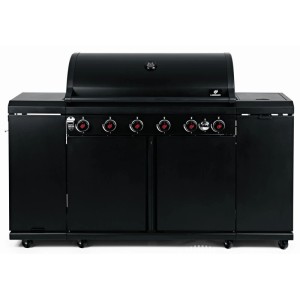 Landmann Kuchnia gazowa COOL BLACK 6+1-palnikowy 21,7 kW