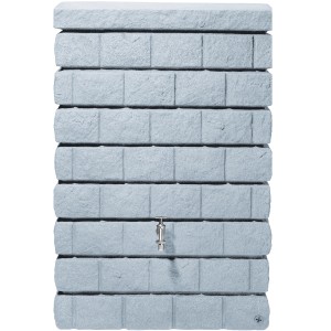 Garantia Rocky Junior 300 l Light Granite zbiornik ścienny imitujący kamień z kranem.