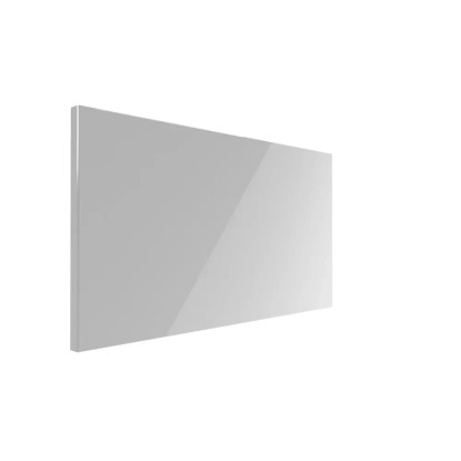 Zaślepka do korpusu górnego nad lodówką Verona 57,5 x 35,6 cm grey metal