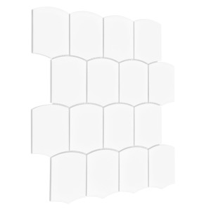 Mozaika Arcado white 25,6 x 29,2 cm