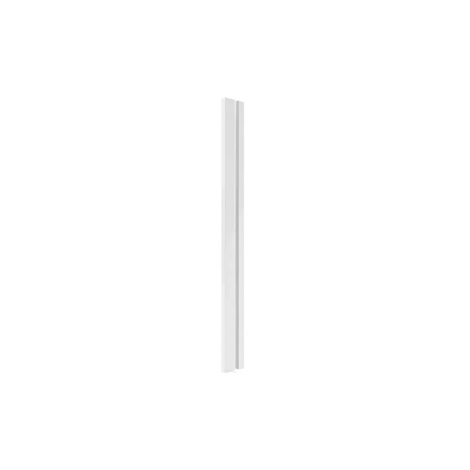 Zaślepka korpusu górnego Roma 106,8 x 5 + 106,8 x 3 cm biały połysk