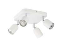 TK Lighting Plafon TOP biały 4xGU10 50W biały