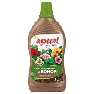 Agrecol Natura nawóz płynny do roślin kwitnących, butelka 1L.
