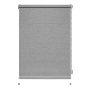 Szara roleta t.b.t. do okien, widoczna struktura materiału.