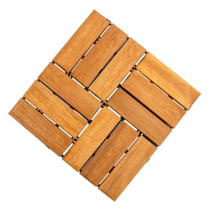 4IQ Podest tarasowy akacjowy 30 x 30 x 2,4 cm