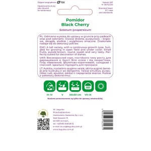 Legutko Pomidor Black Cherry brązowy 0,2g