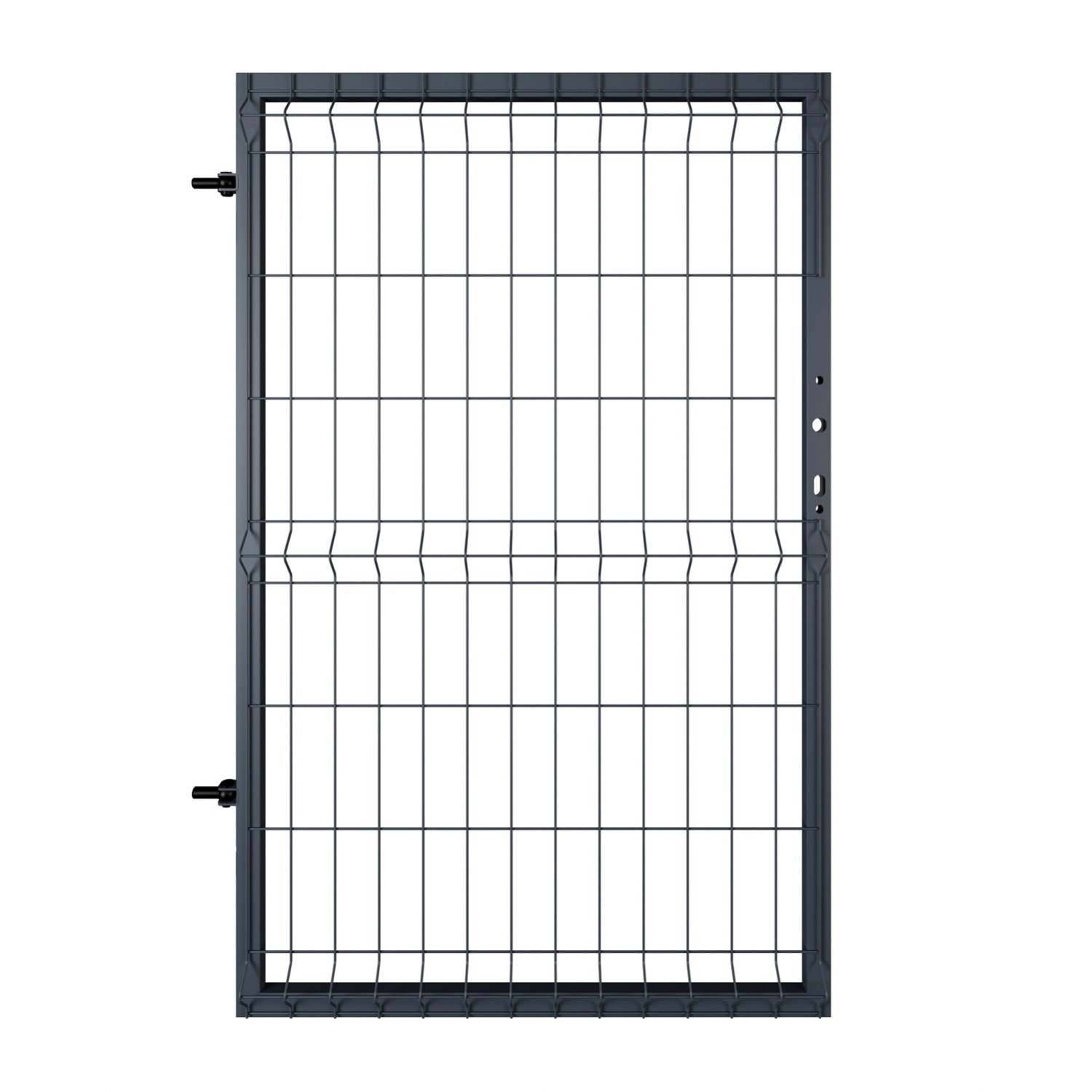 Wiśniowski Furtka Modena antracyt lewa 100 x 154 cm kupuj w OBI