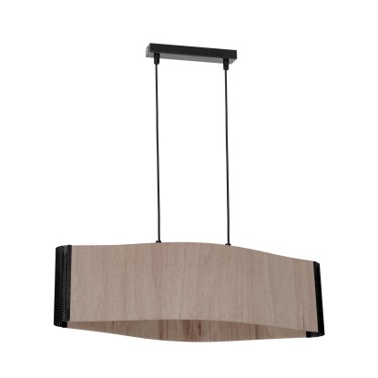 Luminex Lampa wisząca Blend nude 2x60 W E27