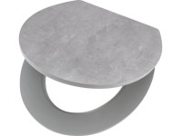 Baliv Deska sedesowa Bojava wolnoopadająca szara Baliv Deska sedesowa Bojava wolnoopadająca szara