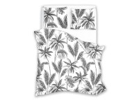 Pościel z mikrofibry HARMONY 160 x 200 cm palmy
