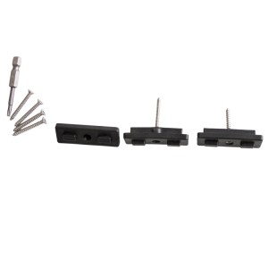 Klipsy plastikowe do desek WPC - 100 szt.