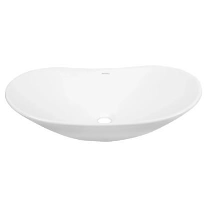 Kerra Umywalka KR-781 nablatowa ceramiczna biała