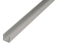 GAH Alberts Profil aluminiowy typu U 12 mm x 10 mm x 1000 mm