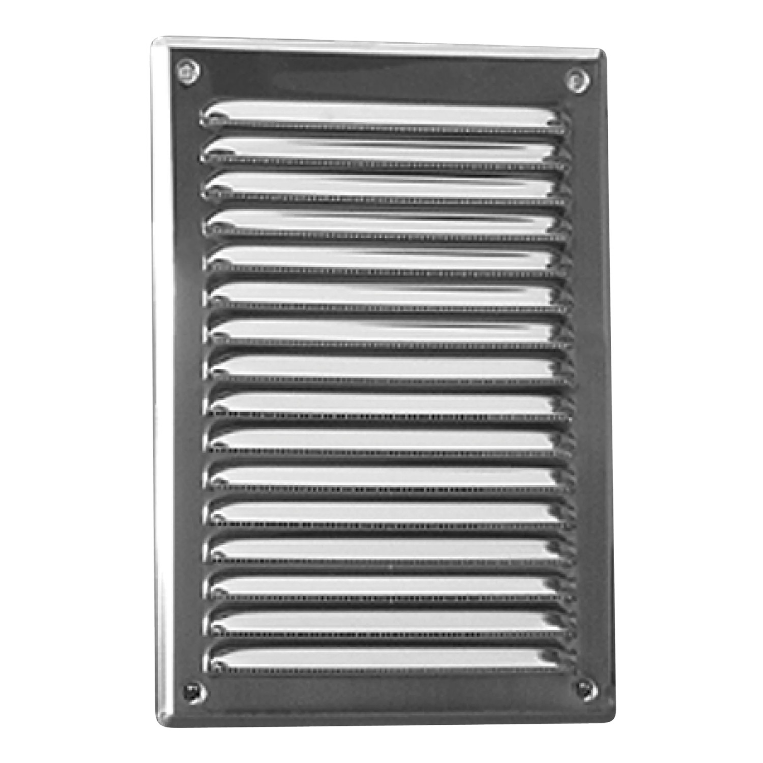 Vents Osłona z siatką 175 mm x 250 mm chromowana
