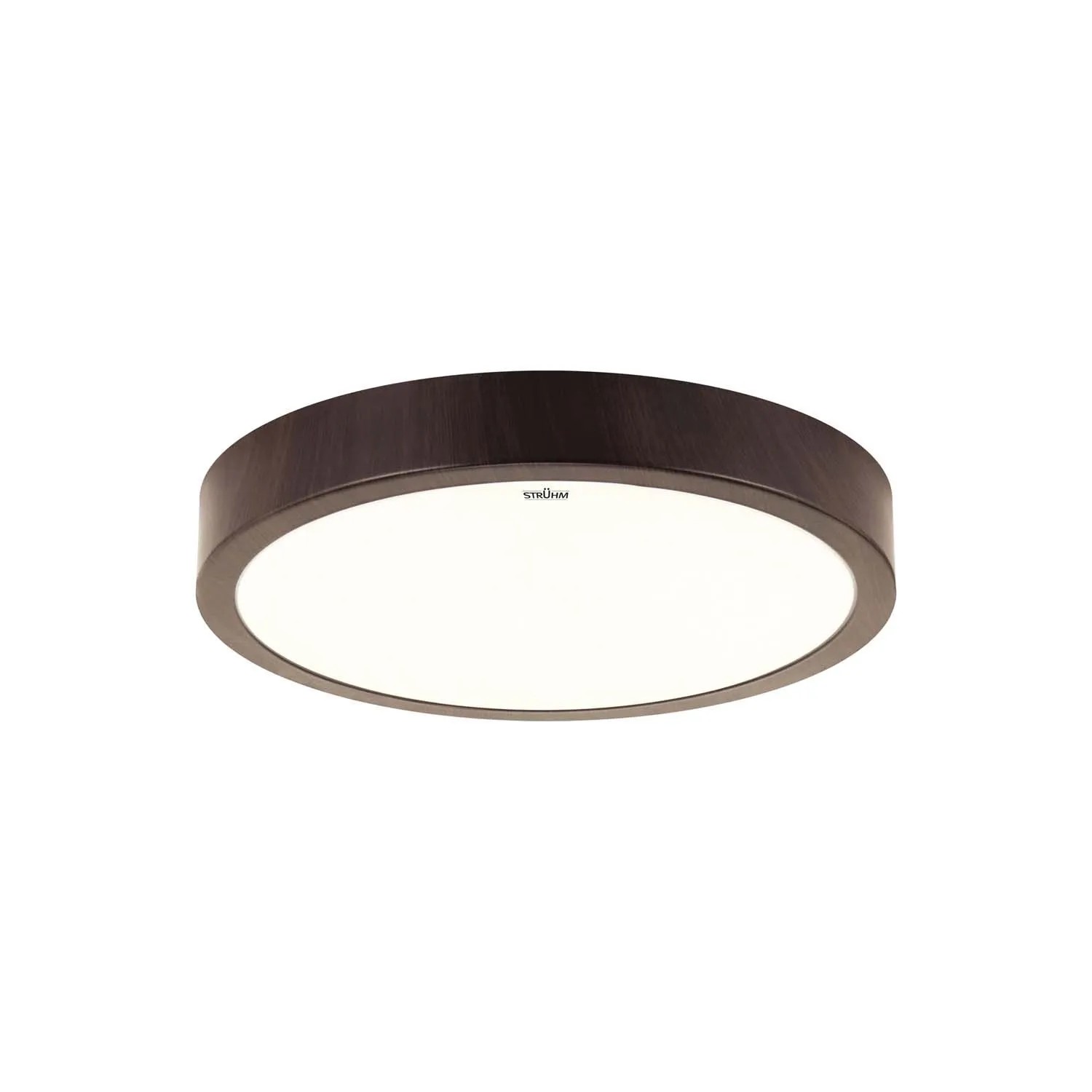 Struhm Plafon okrągły ATUT LED C WENGE 18W 4100K 1260lm IP44 śr. 28cm wenge