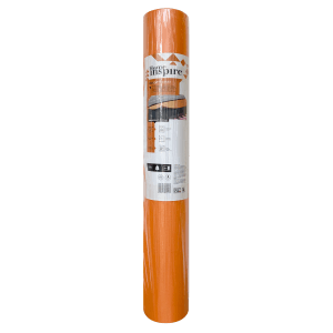 Rolka t.b.t. izolacji akustycznej pod panele, pomarańczowa.