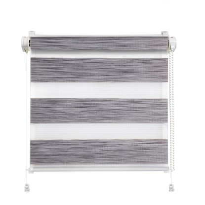 Mini roleta Dzień/Noc szara 72,5 cm x 215 cm