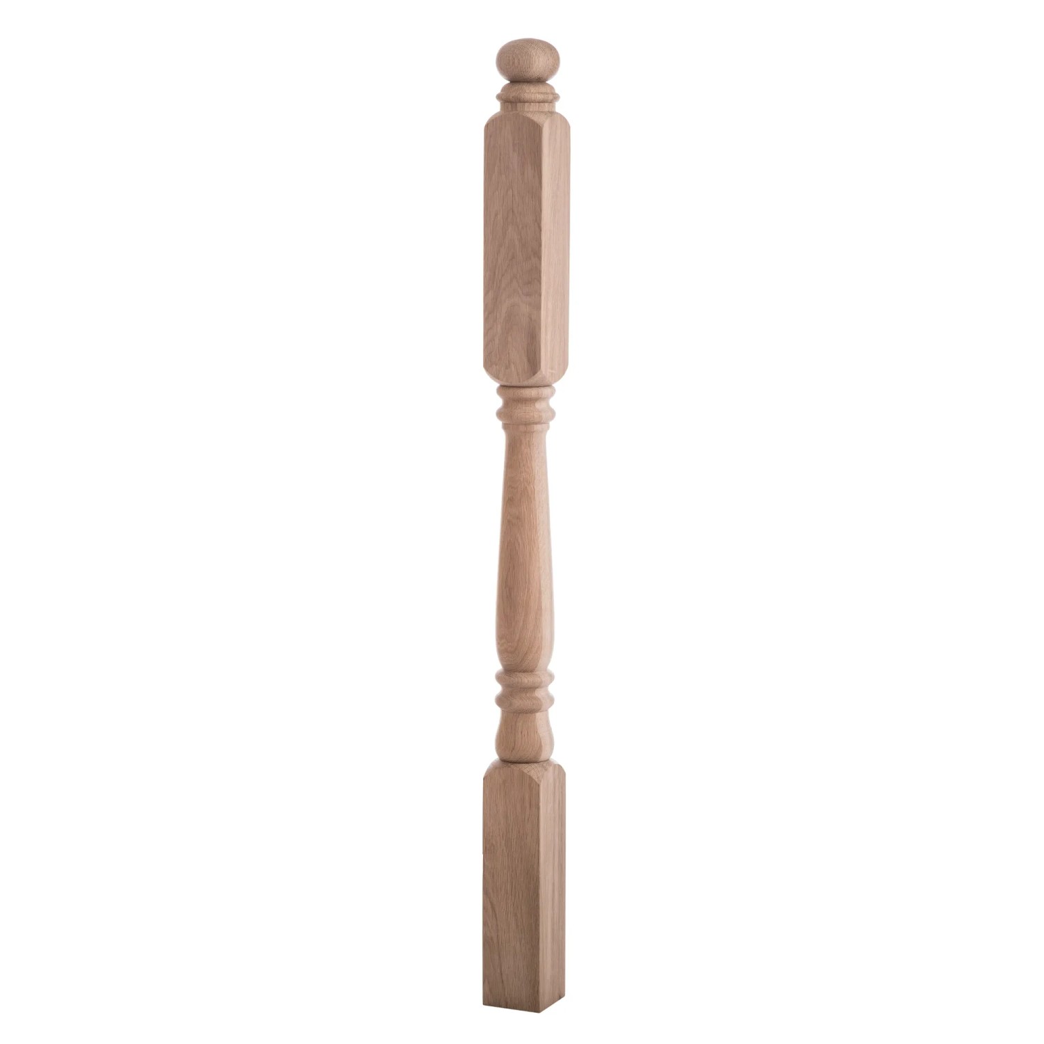 Kornik Słupek z drewna dębowego 76 mm x 76 mm x 1150 mm